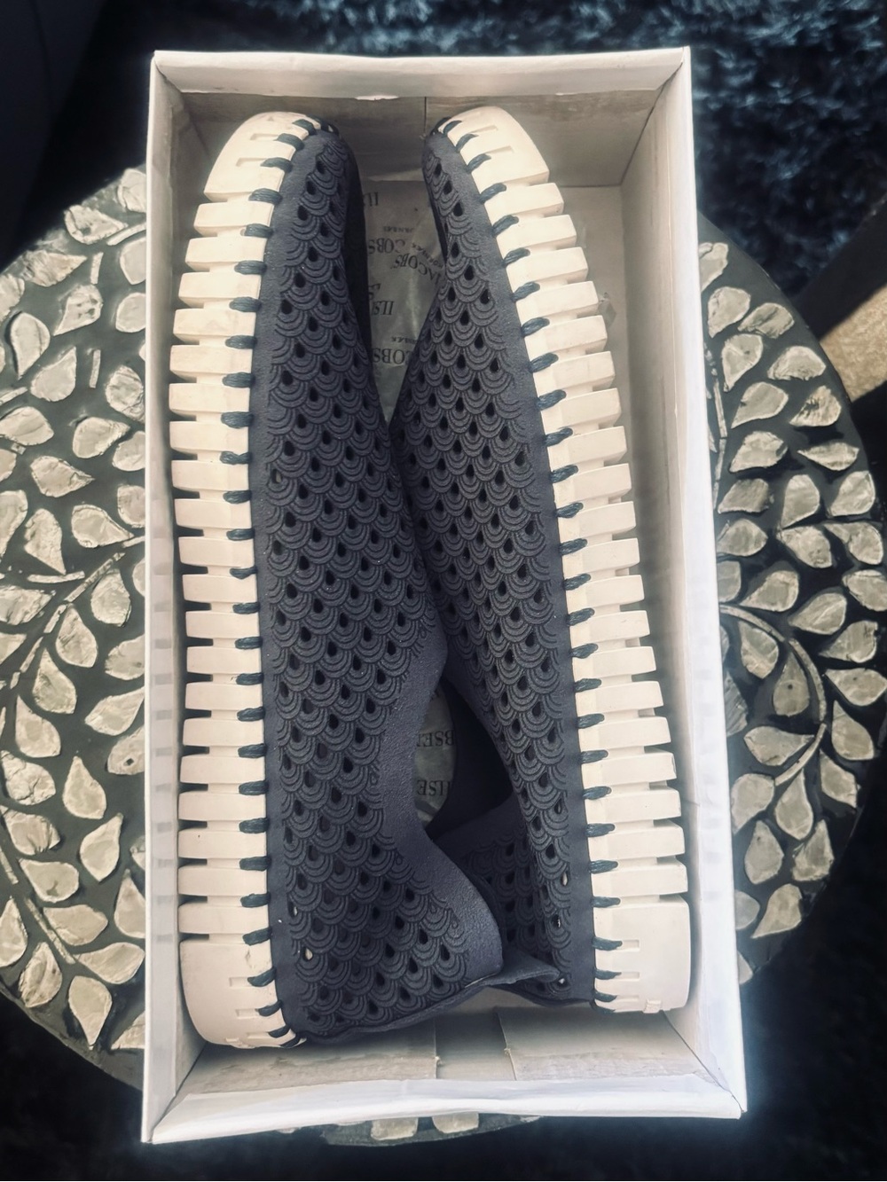 Mesh slip on ILSE JACOBSEN loafers - Picture 3 of 4